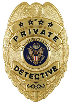 Private Investigator Shield B