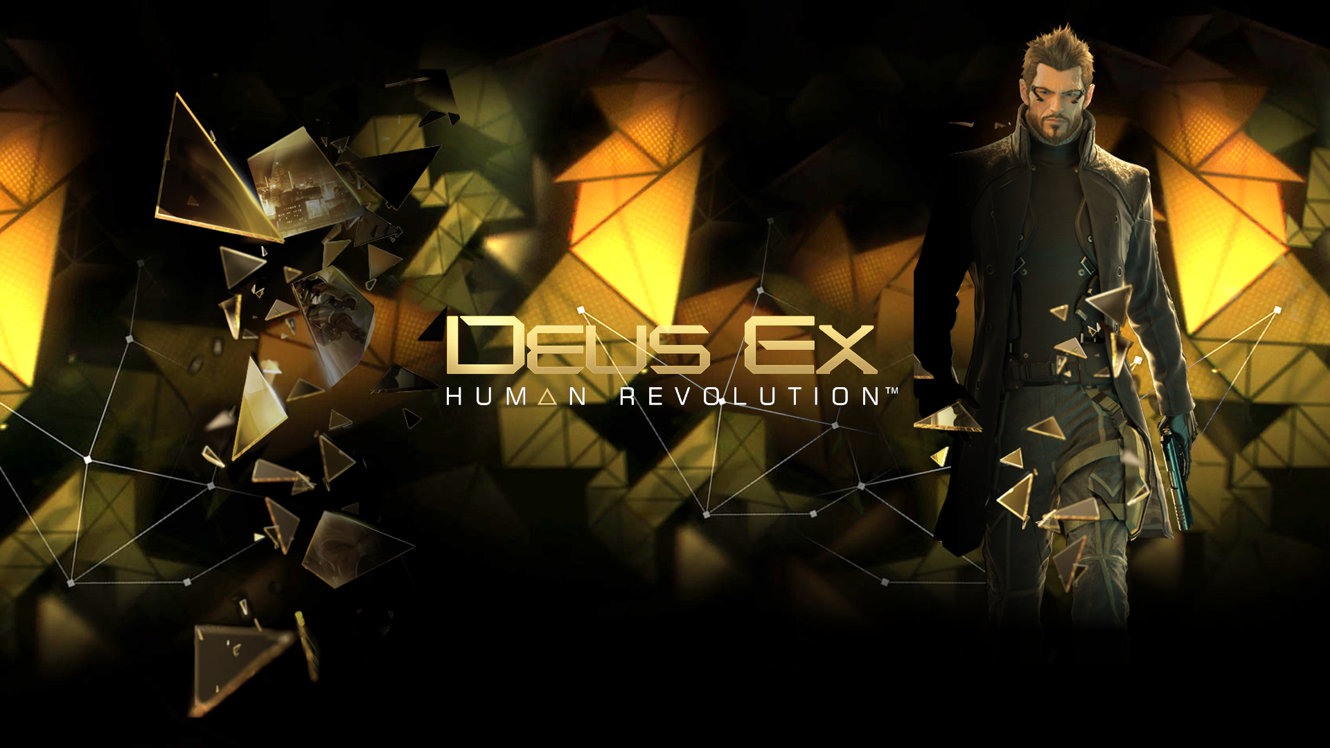Deus Ex Human Revolution - Deus Ex, Transparent background PNG HD thumbnail