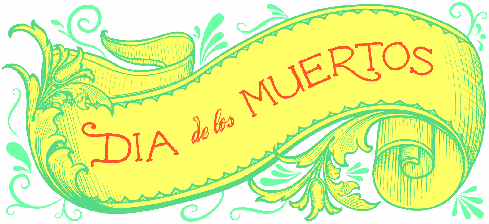 Spool And Spoondía De Los Muertos - Dia De Los Muertos Banner, Transparent background PNG HD thumbnail