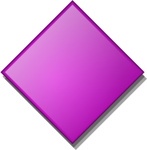 Pink Diamond Shape - Diamond Shape, Transparent background PNG HD thumbnail