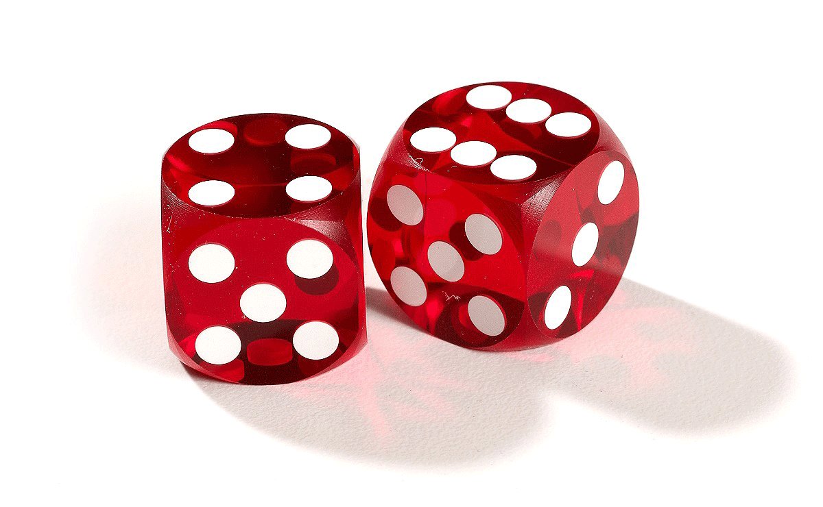 Red Dice HD clips, Real, Red,