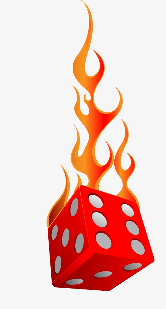 Vector Burn Dice, Hd, Vector, Fire Free Png And Vector - Dice, Transparent background PNG HD thumbnail