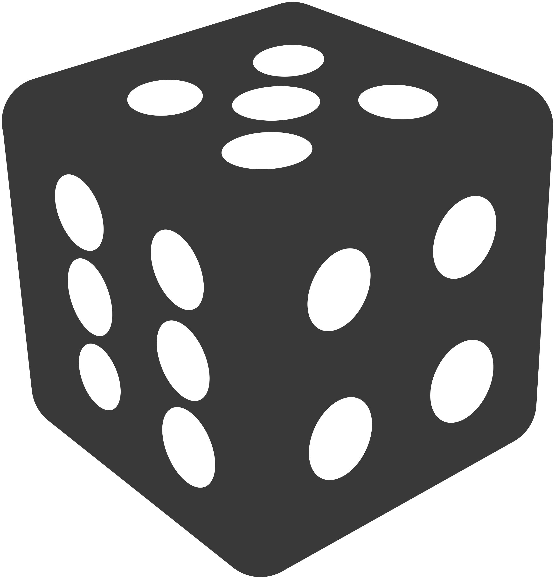 Simple Dice - Dice, Transparent background PNG HD thumbnail