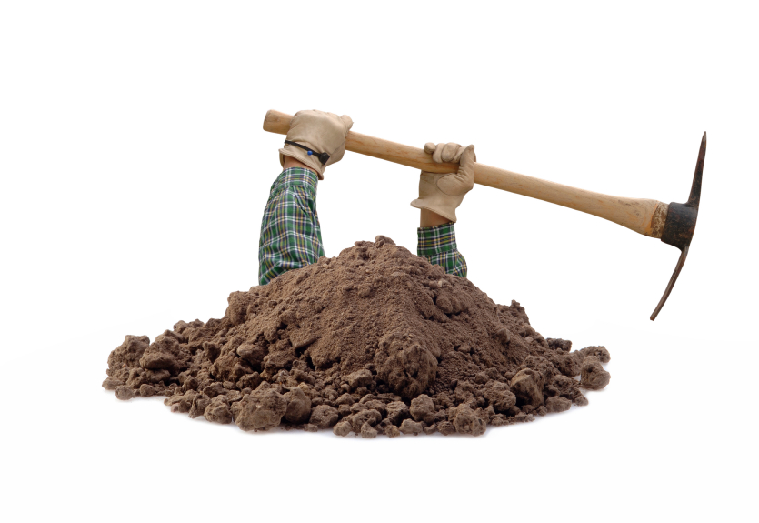 Digging - Dig Hole, Transparent background PNG HD thumbnail