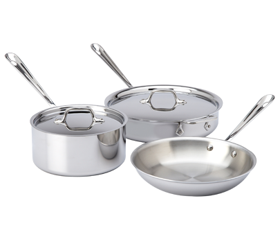 Stainless 5 Piece Set - Dirty Pots And Pans, Transparent background PNG HD thumbnail