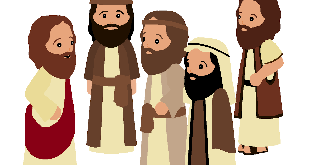 Jesus And Disciples Clipart Prophecy Clipart Jesus Disciples Pencil And In Color Prophecy - Disciples, Transparent background PNG HD thumbnail