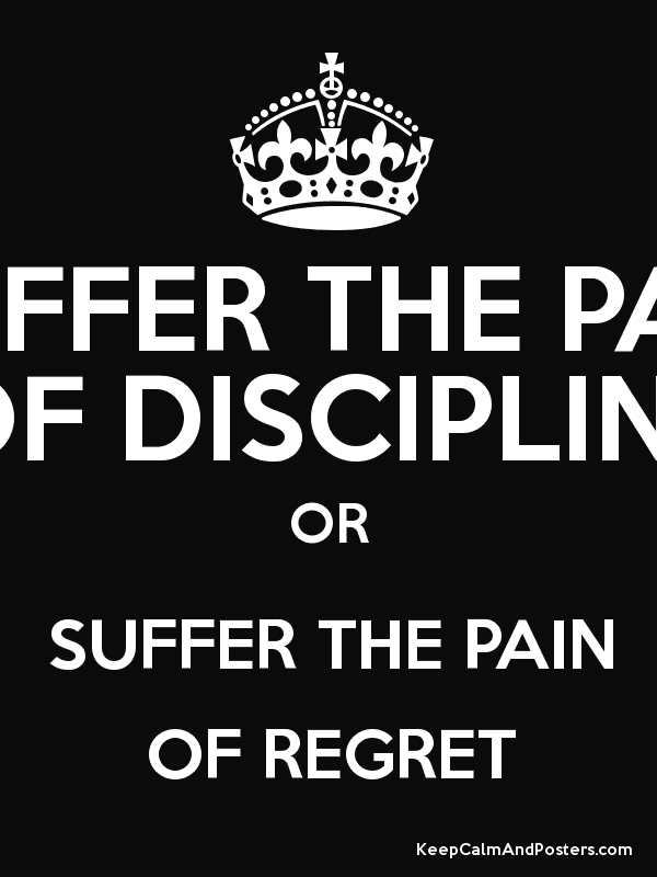 SELFDISCIPLINE - Self Discipl
