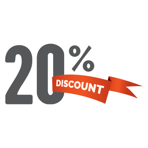 20 Percent Discount Sale Tag Png - Discount, Transparent background PNG HD thumbnail