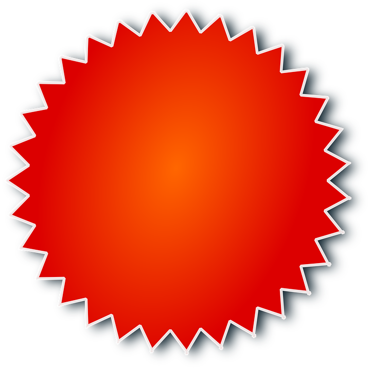 Discount red rounded