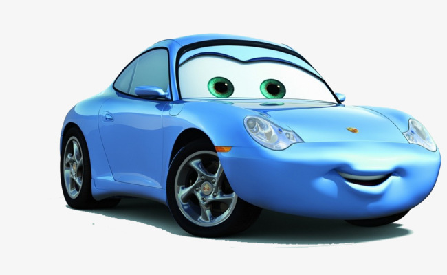 Smiling Car, Cartoon, Compact Car, Cars Crazy Town Png Image And Clipart - Disney Cars, Transparent background PNG HD thumbnail