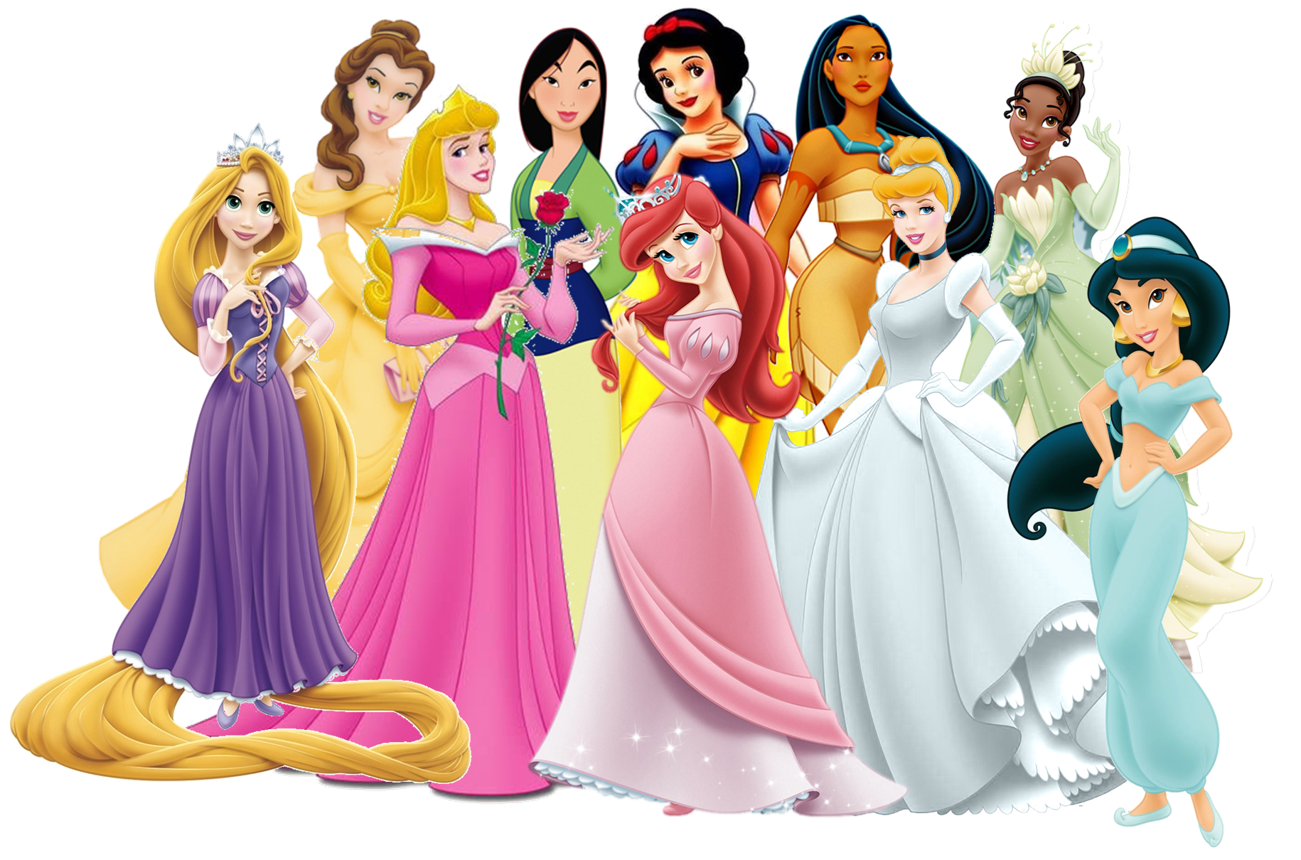 Disney Princess Wallpaper 15928 - Disney Princesses, Transparent background PNG HD thumbnail