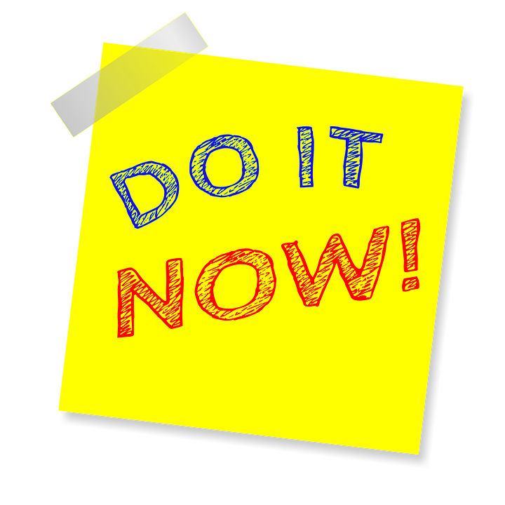 Do It Now, Note, Reminder, Post Note, Sticker - Do Now, Transparent background PNG HD thumbnail