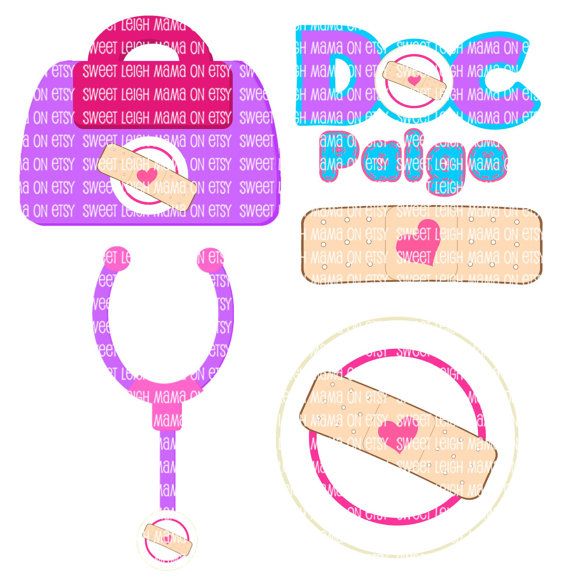 Doc Mcstuffins, Printables And Disney Junior Clipart · Doc Mcstuffins Stethoscope Clipart - Doc Mcstuffins Stethoscope, Transparent background PNG HD thumbnail