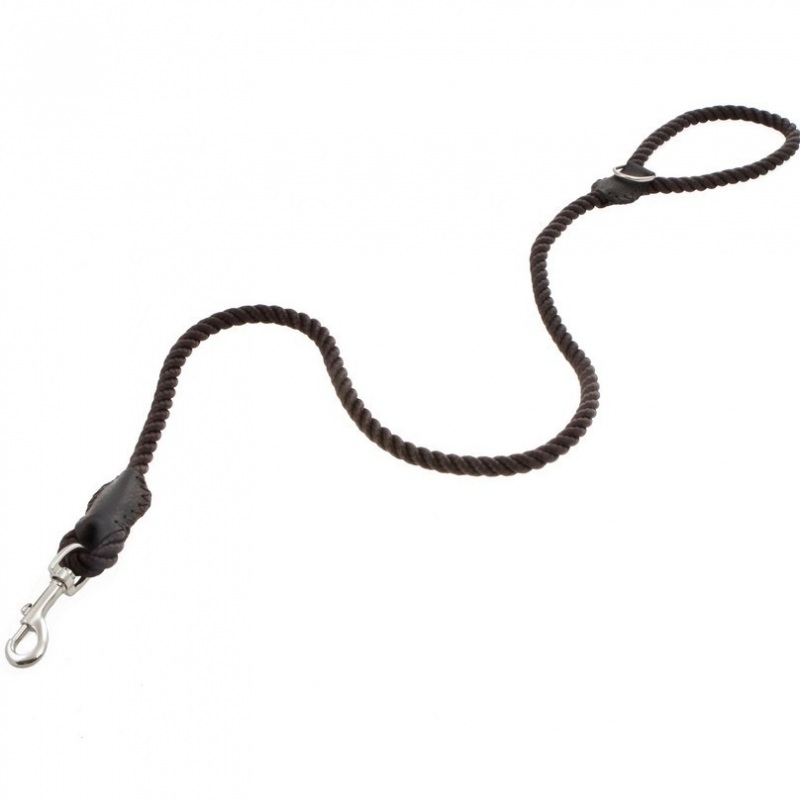 Rope Collection Buy Round Rope And Leather Dog Leash Black Color Short Lead Handle Modern - Dog Leash, Transparent background PNG HD thumbnail