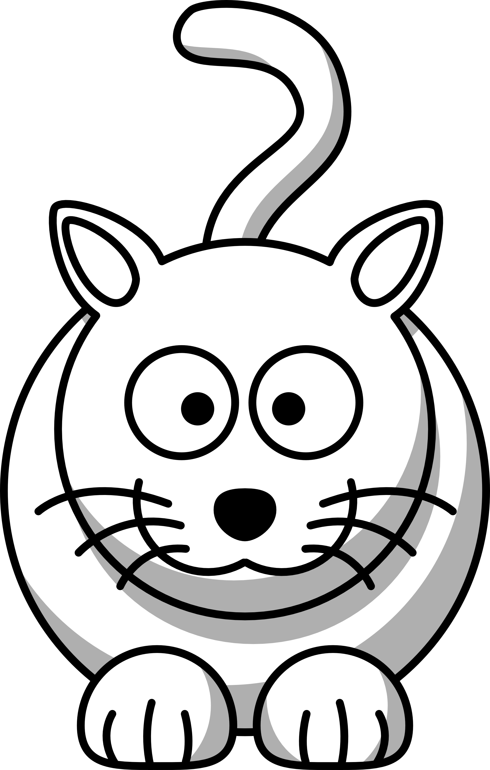 Cartoon Animals Black And White Pictures 5 Hd Wallpapers | Amagico. - Domestic Animals Black And White, Transparent background PNG HD thumbnail