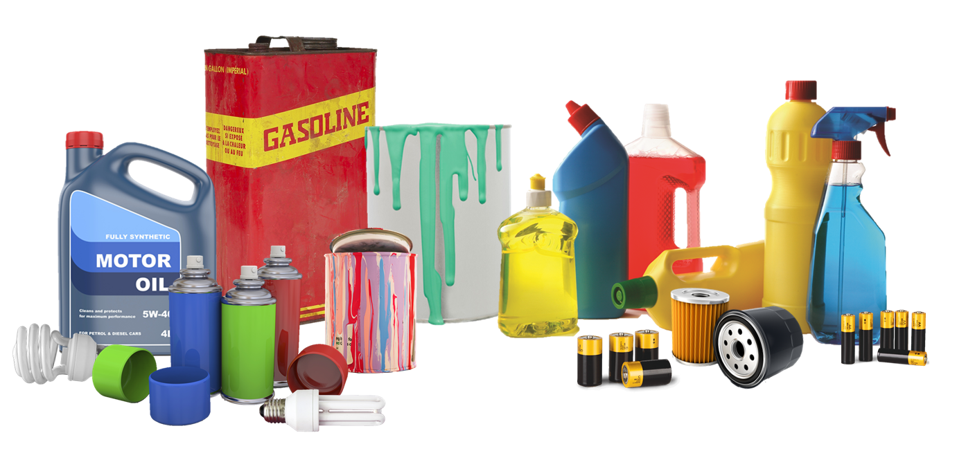 2. Hazardous Materials: - Domestic Waste, Transparent background PNG HD thumbnail