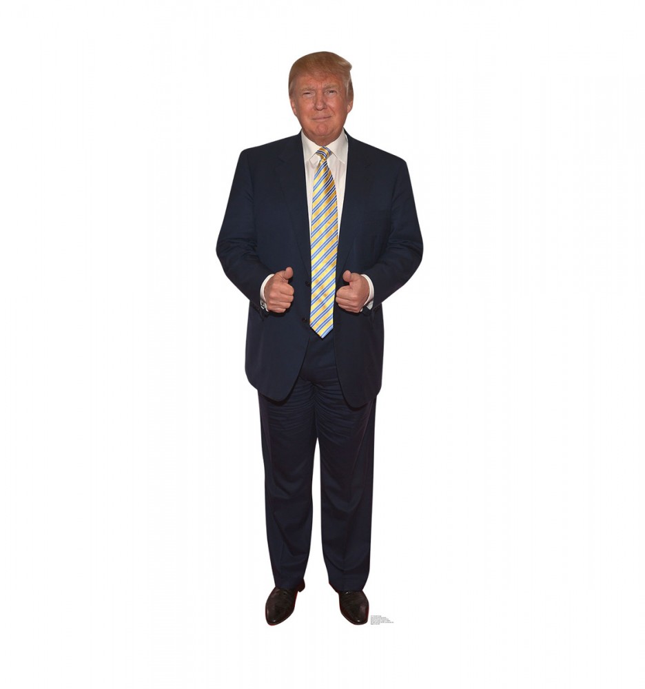 Donald Trump Standup - Donald Trump, Transparent background PNG HD thumbnail