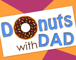 Doughnuts With Dad Poster