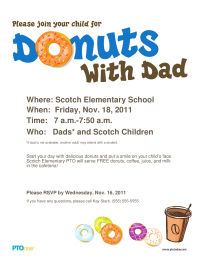 Doughnuts With Dad Poster - Donuts With Dad, Transparent background PNG HD thumbnail