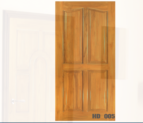 Natural Teak Wood Door Hd 005 - Door, Transparent background PNG HD thumbnail