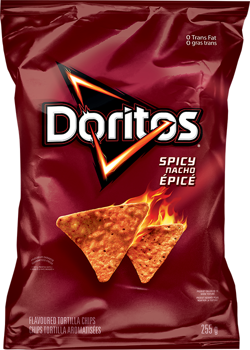 Doritos® Spicy Nacho Tortilla Chips - Doritos, Transparent background PNG HD thumbnail