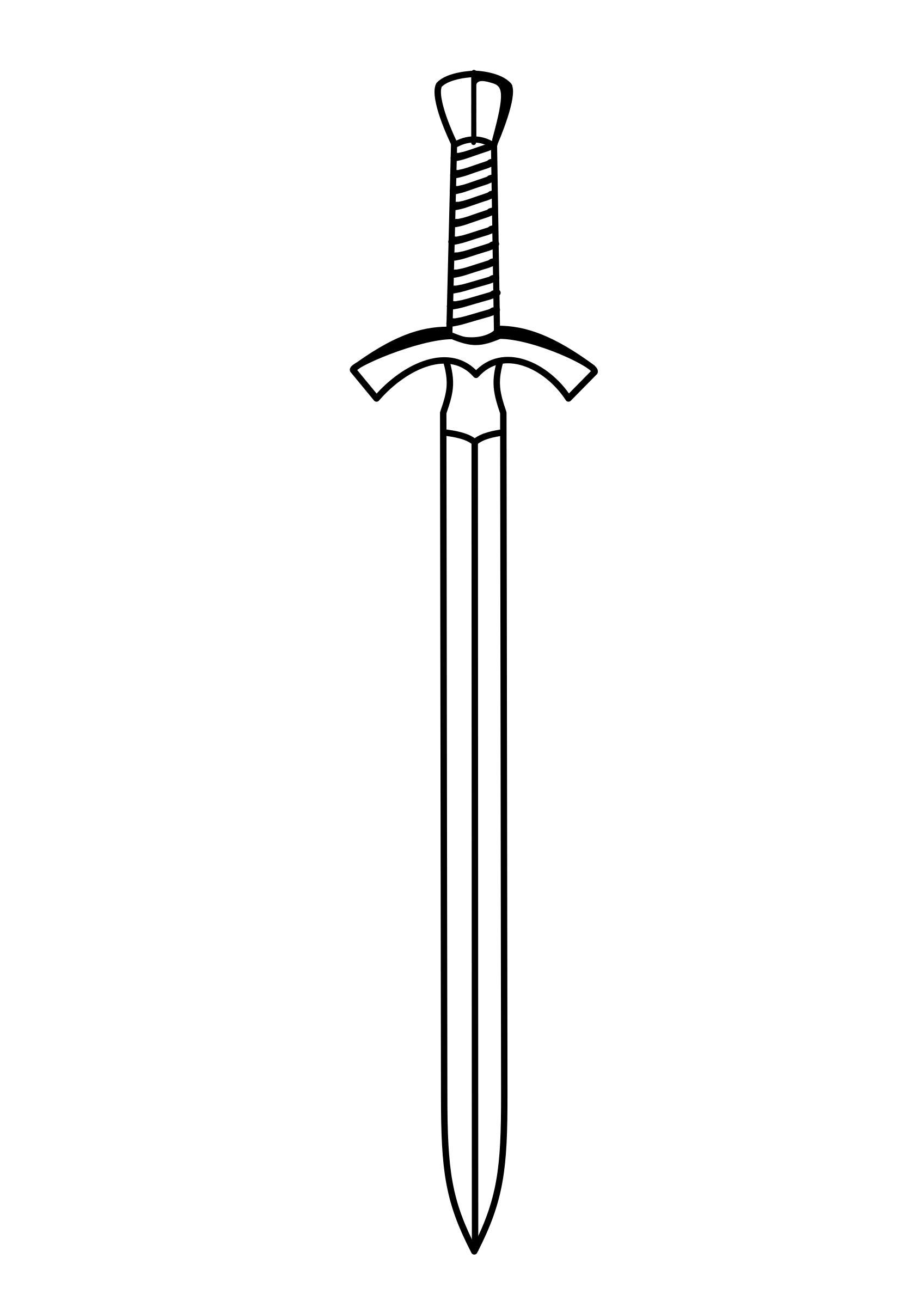 Double Edged Sword Png - Pin Weapon Clipart Double Edged Sword #13, Transparent background PNG HD thumbnail