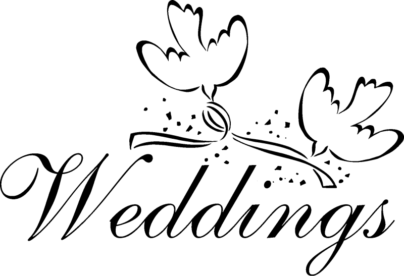 Dove Wedding PNG Black And White - Dove  Graphic Ar
