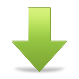 Green Arrow Down Icon Png Image #6691 - Down Arrow, Transparent background PNG HD thumbnail