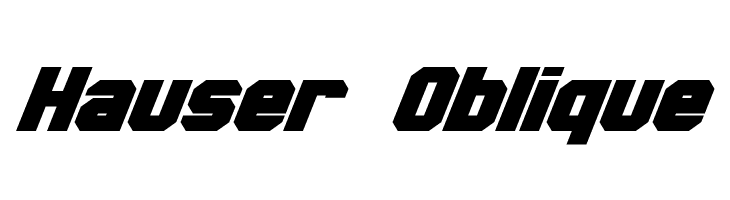 Hauser Oblique Free Fonts Download - Download Boeing, Transparent background PNG HD thumbnail