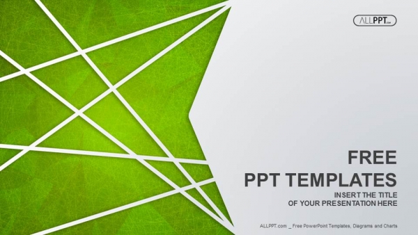 Abstract Ppt Templates, Green Ppt, Ppt Templates, Simple Ppt - Download For Powerpoint, Transparent background PNG HD thumbnail