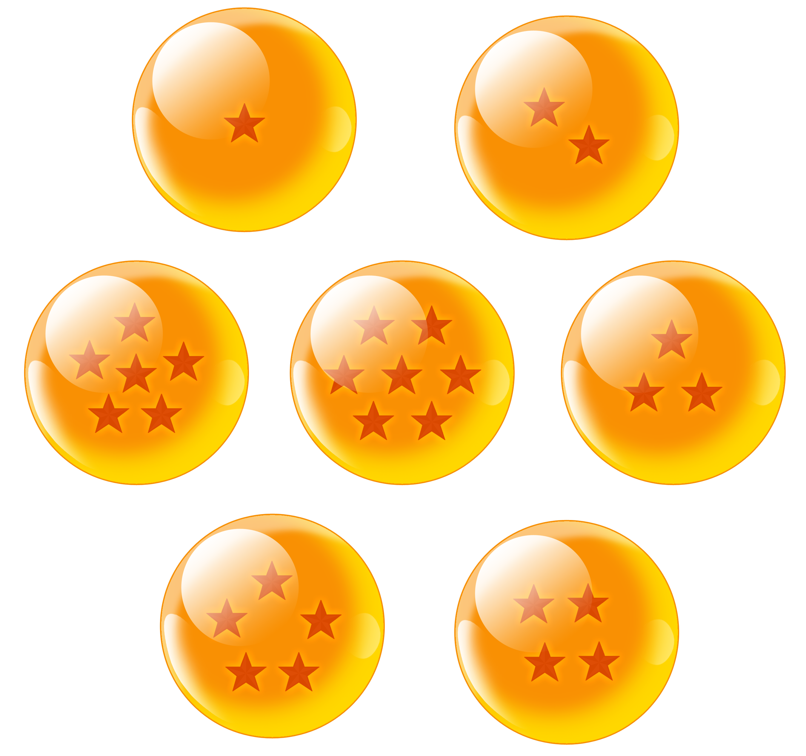 Dragon Balls .png - Dragon Ball, Transparent background PNG HD thumbnail
