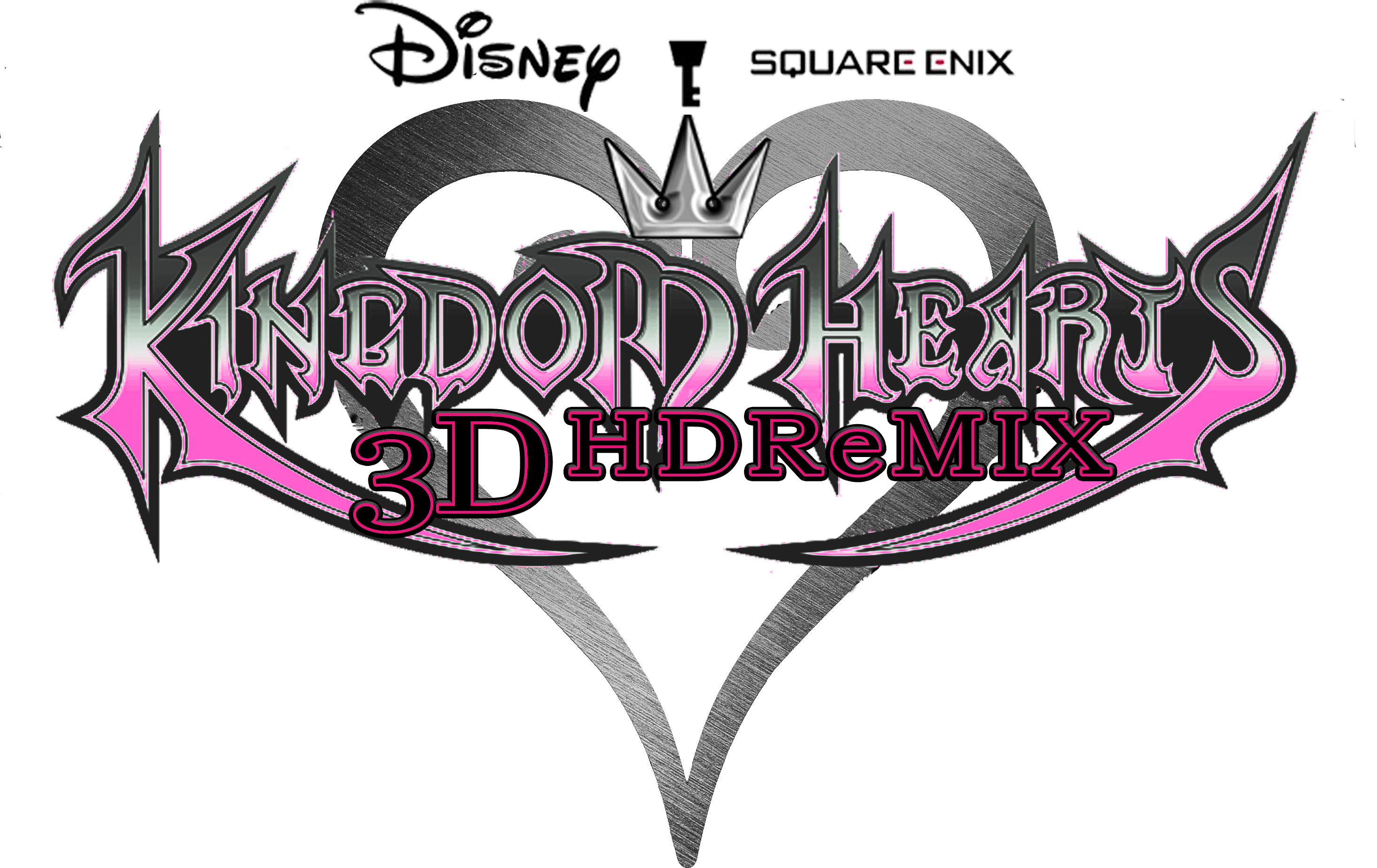 Kingdom Hearts 3D Hd Remix Logo.png - Dream, Transparent background PNG HD thumbnail