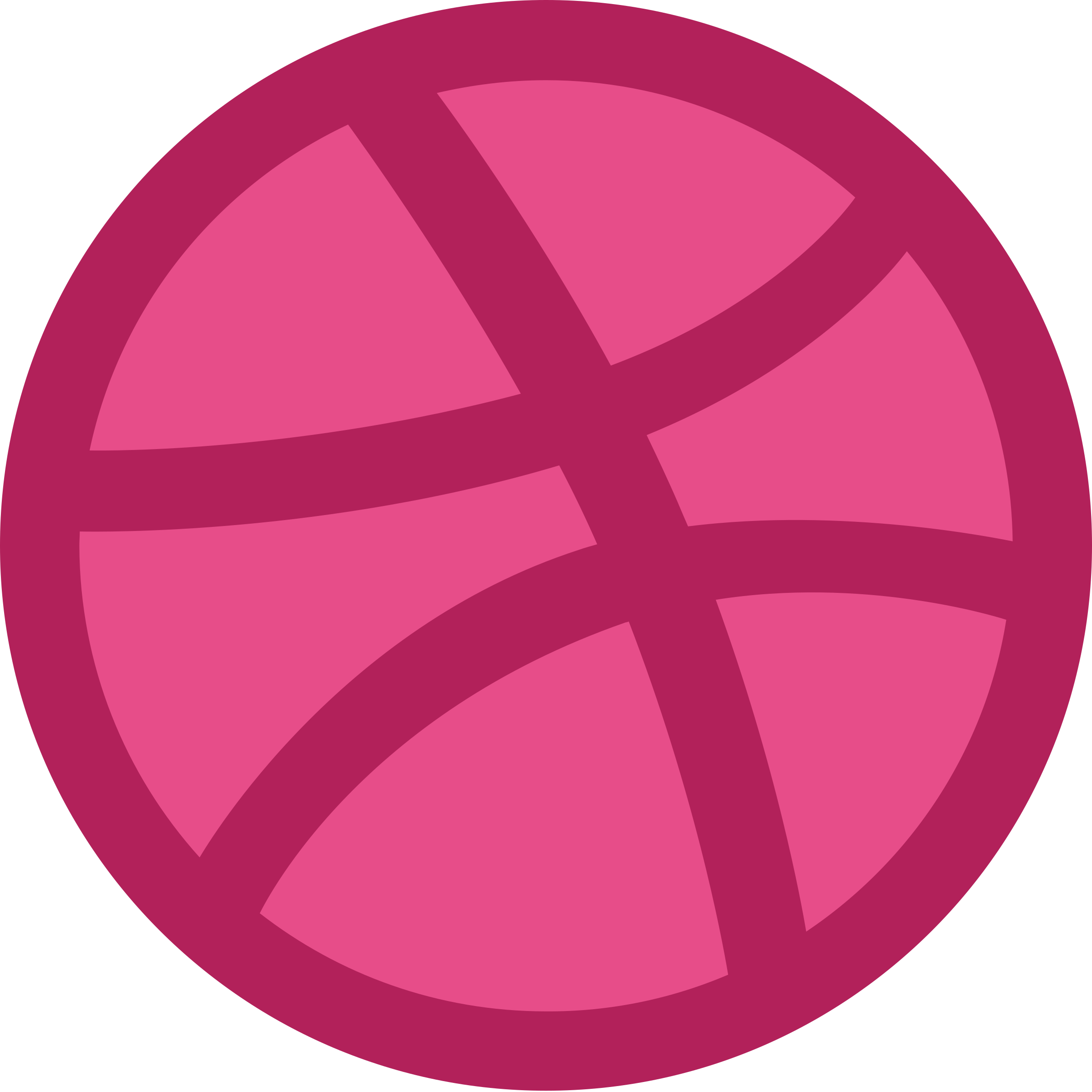 Dribbble Logo Png - Calligrap