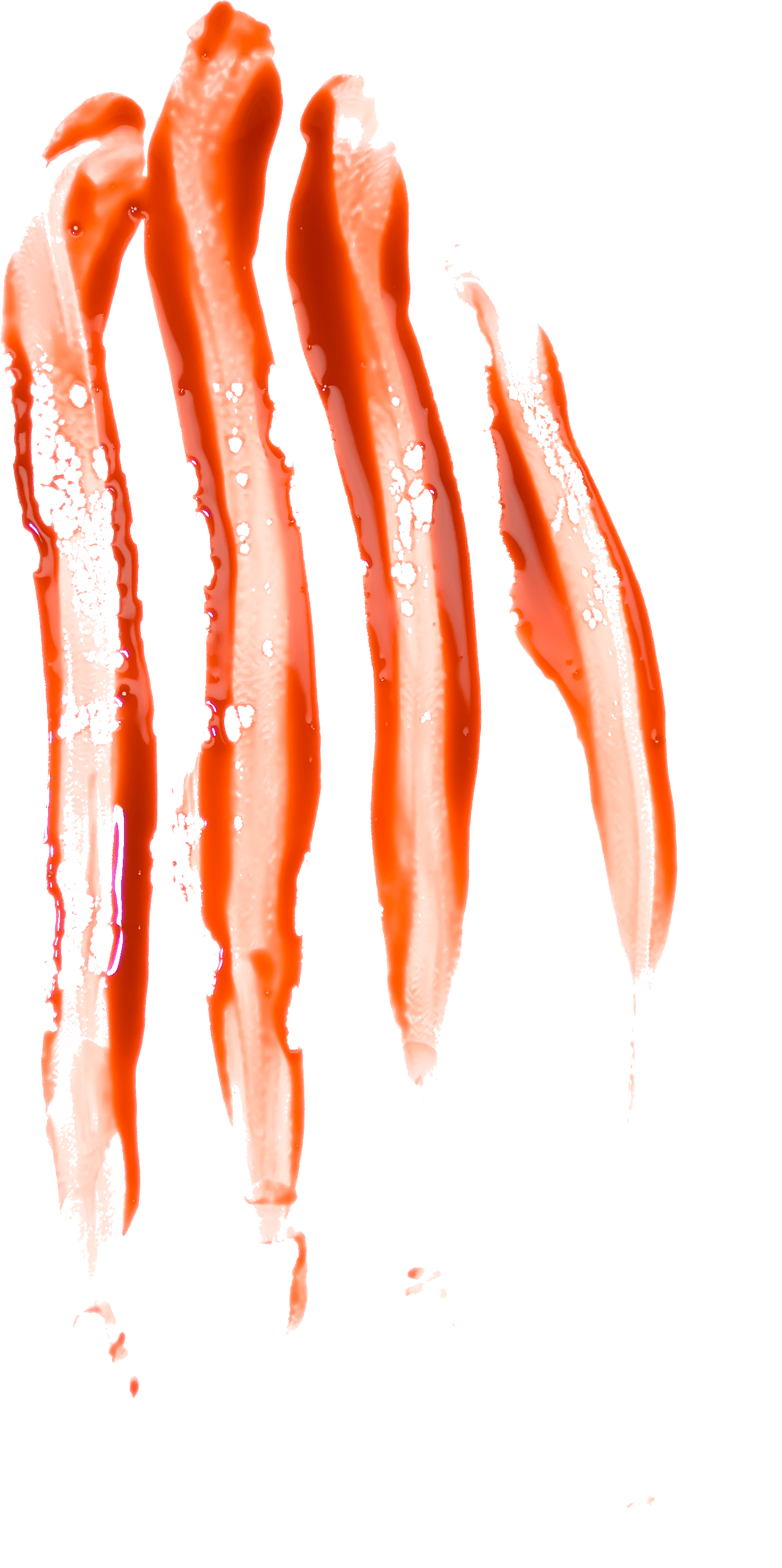 Blood Finger Scratches - Dripping Blood, Transparent background PNG HD thumbnail