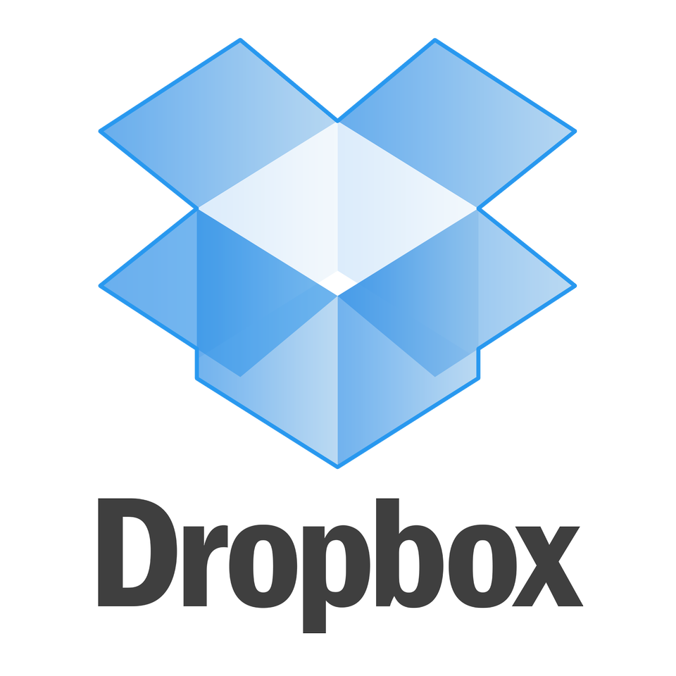 Dropbox icon logo Transparent