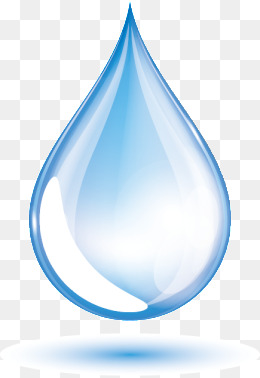 Blue Water Drops Vector, Water, Drop, Blue Water Drop Png And Vector - Droplets, Transparent background PNG HD thumbnail