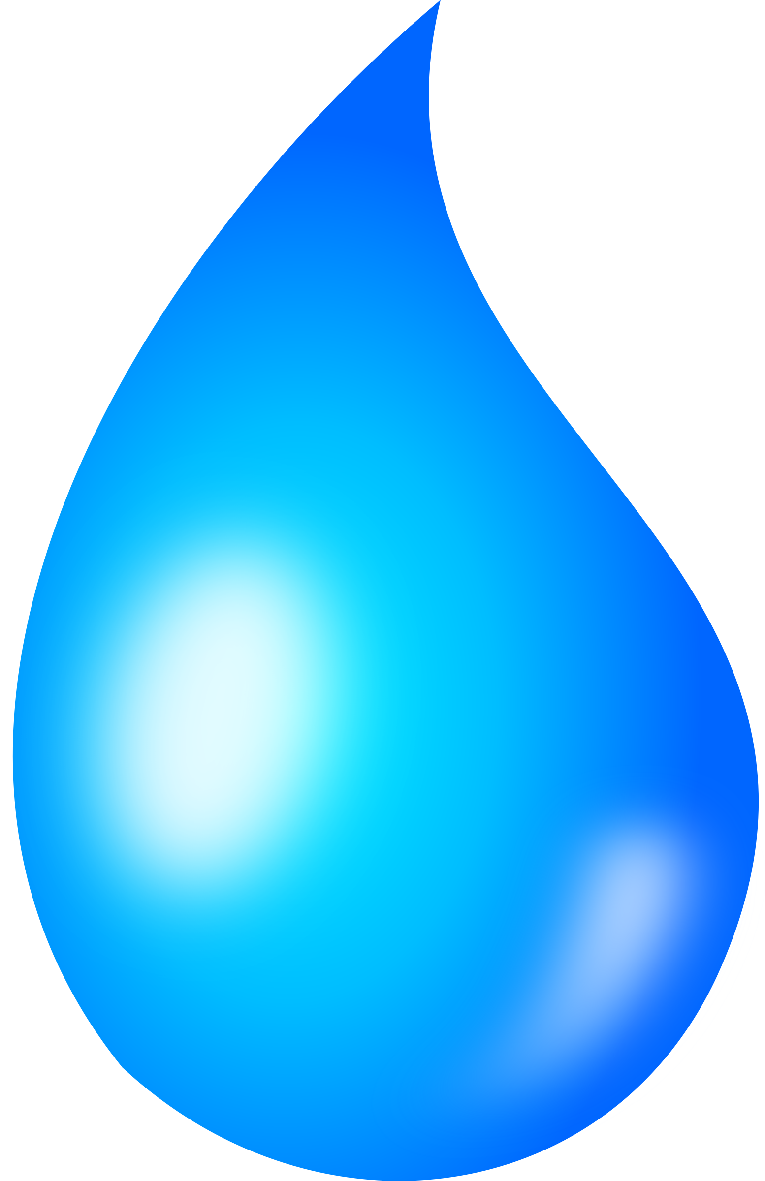 Blue water drops Vector, Wate