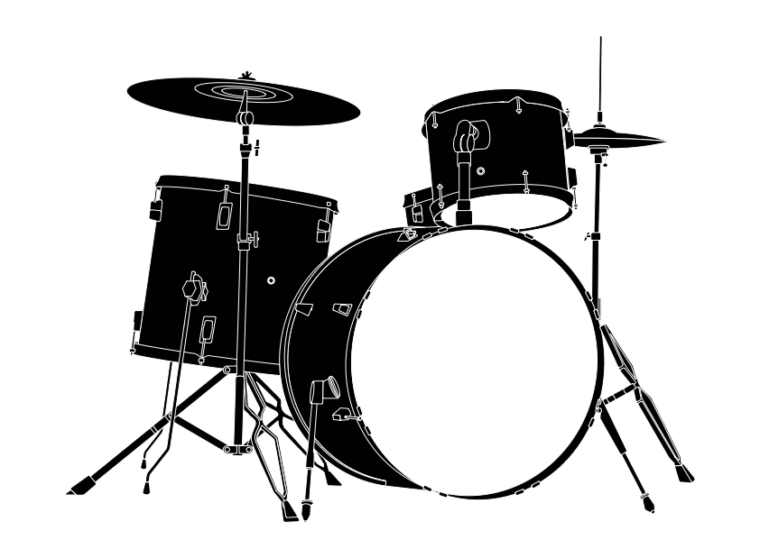 A Course For All Skill Levels - Drum, Transparent background PNG HD thumbnail