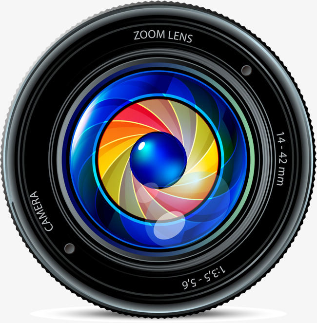 Slr Camera Lens, Vector Material, Camera Lens, Slr Cameras Png And Vector - Dslr Lens, Transparent background PNG HD thumbnail