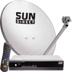 Sun Direct Dish Tv - Dth Antenna, Transparent background PNG HD thumbnail