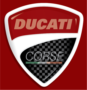 Ducati Corse Logo Vector - Ducati Vector, Transparent background PNG HD thumbnail