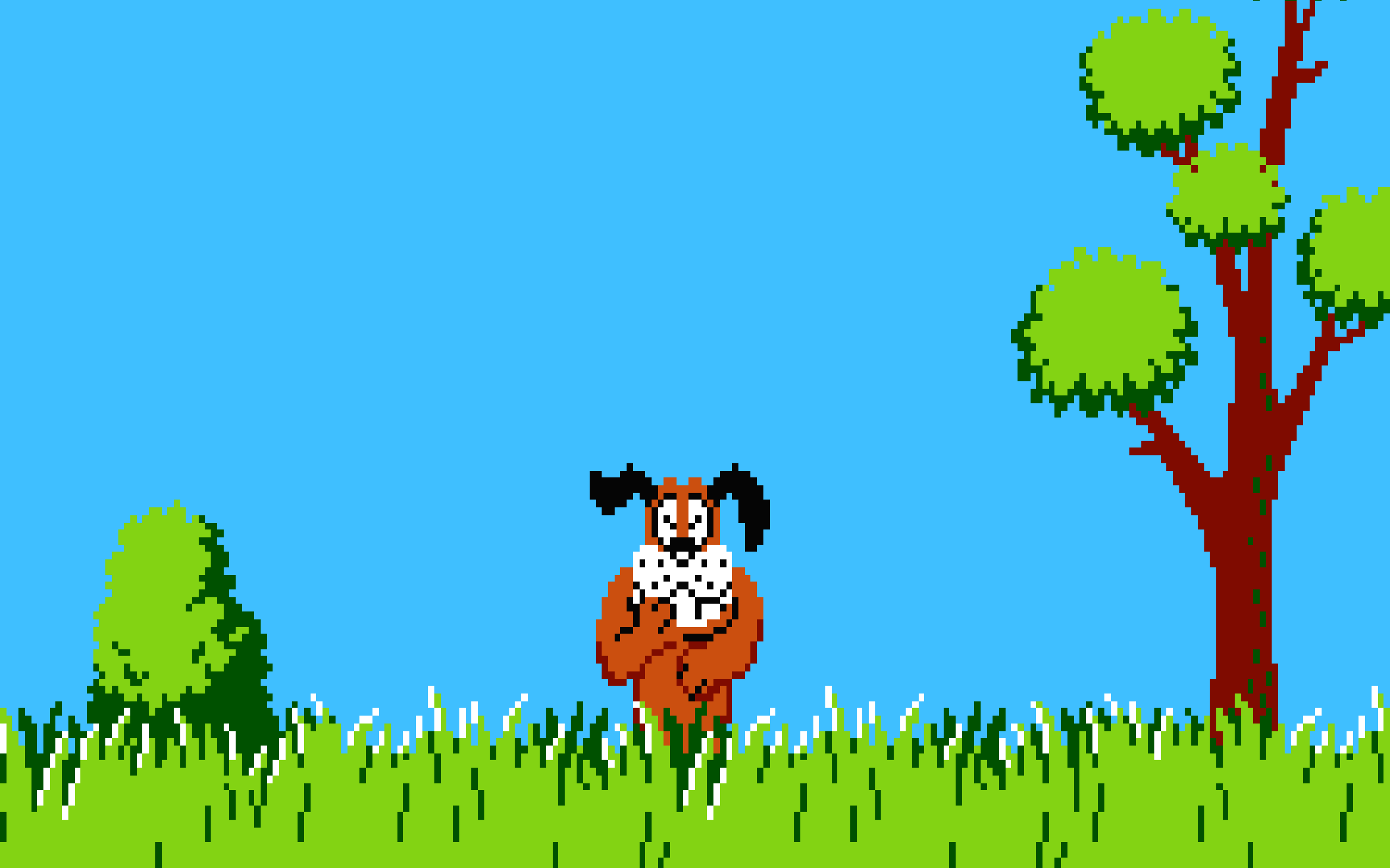 Duck Hunt 8 Bit Nintendo Entertainment System Dog Wallpapers Hd . - Duck Hunting, Transparent background PNG HD thumbnail