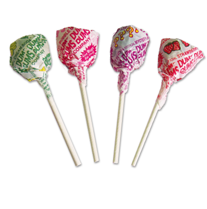 Lollipop Cotton candy Dum Dum