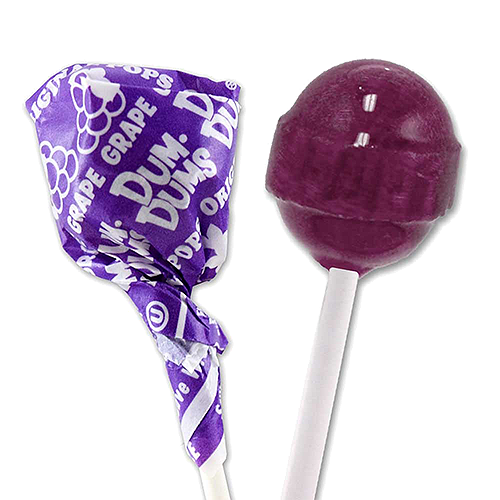 . Hdpng.com Dum Dums Color Party Purple Grape Lollipops   Bag Of 75Grape Flavored Dum Dums Lollipops With - Dum Dum, Transparent background PNG HD thumbnail