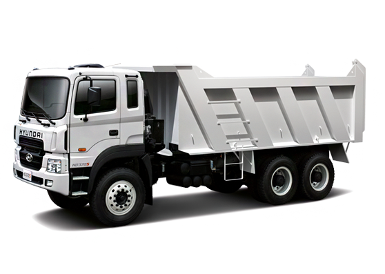 Hyundai Hd 270 Dump Truck Can Haul Up To 22 Tons Of Cargo - Dump Truck, Transparent background PNG HD thumbnail