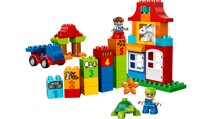 10580 Deluxe Box Of Fun - Duplo, Transparent background PNG HD thumbnail