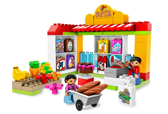 Bricklink   Set 5604 1 : Lego Supermarket [Duplo:duplo, Town]   Bricklink Reference Catalog - Duplo, Transparent background PNG HD thumbnail