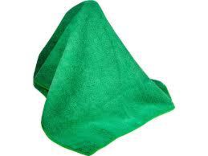 Microfiber Dust Cloth  Green - Dust Rag, Transparent background PNG HD thumbnail