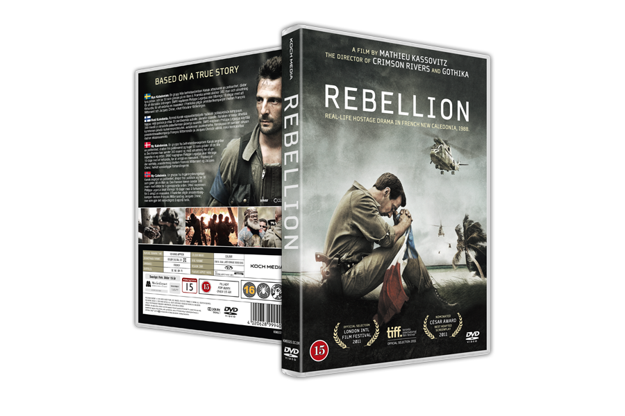 Design Of Dvd Packaging For The Movie Rebellion. Client: Koch Media. - Dvd Movie, Transparent background PNG HD thumbnail