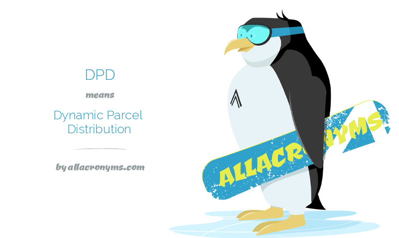 Dpd Means Dynamic Parcel Distribution - Dynamic Parcel Distribution, Transparent background PNG HD thumbnail